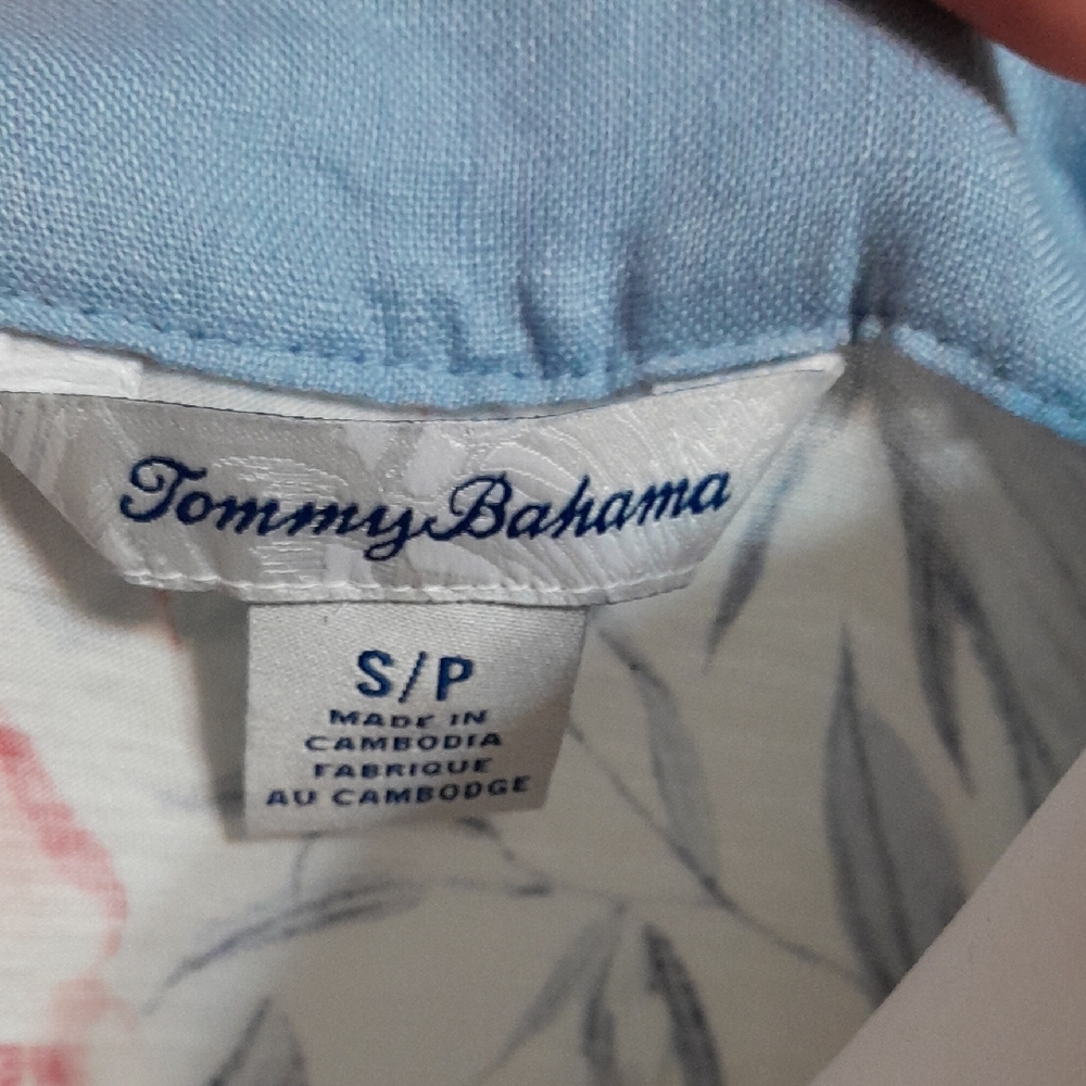 Tommy Bahama Light Blue and White Floral Dress - Picture 2 of 4